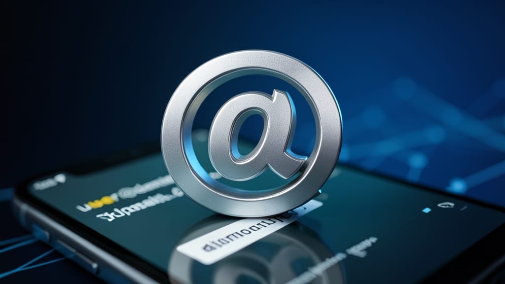 At Symbol (@) for Emails