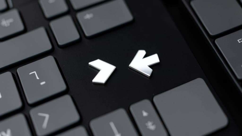 Arrow Symbols (→ ← ↑ ↓)