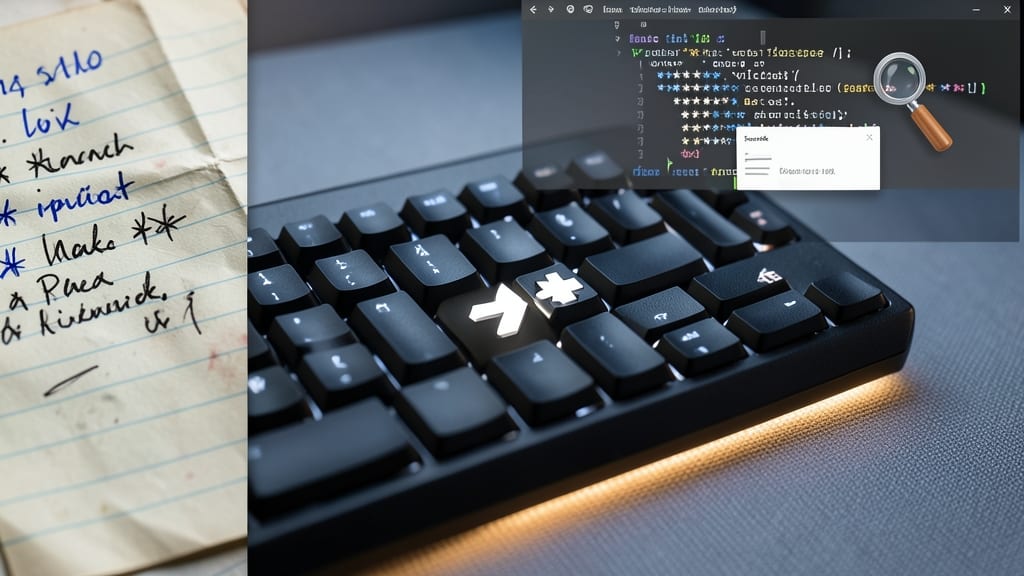 Asterisk (*) for Bullets and Notes