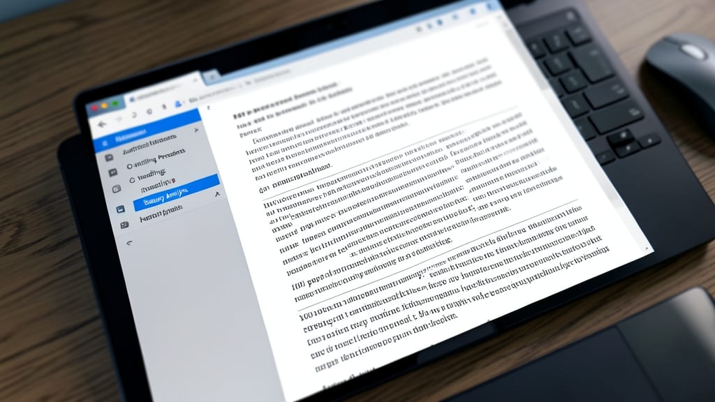 Navigation Pane for Large Documents