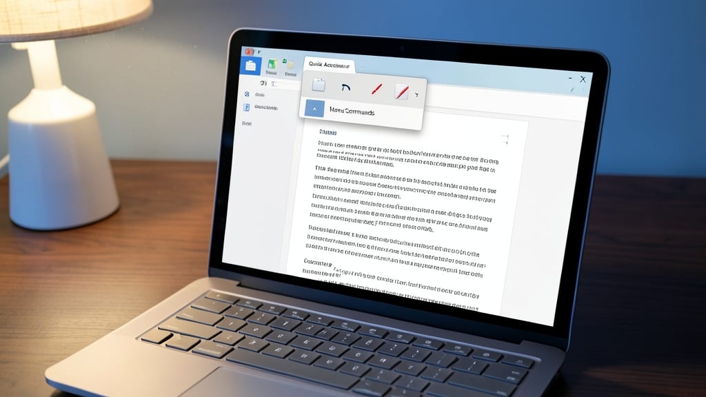 Customize Quick Access Toolbar