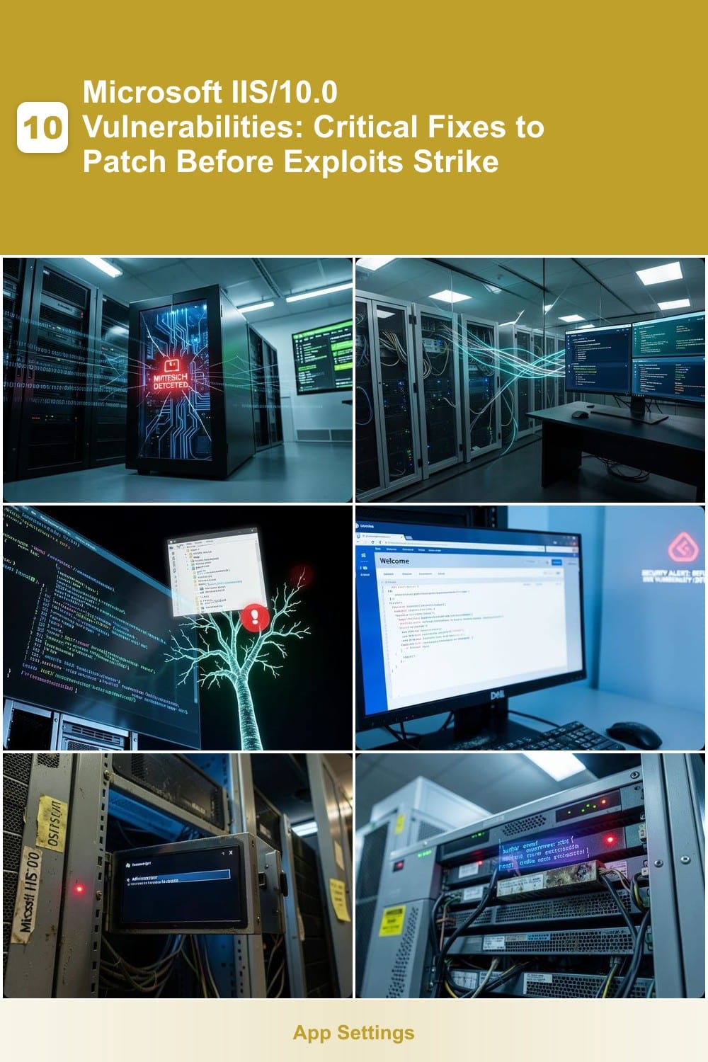 10 Microsoft IIS/10.0 Vulnerabilities: Critical Fixes to Patch Before Exploits Strike