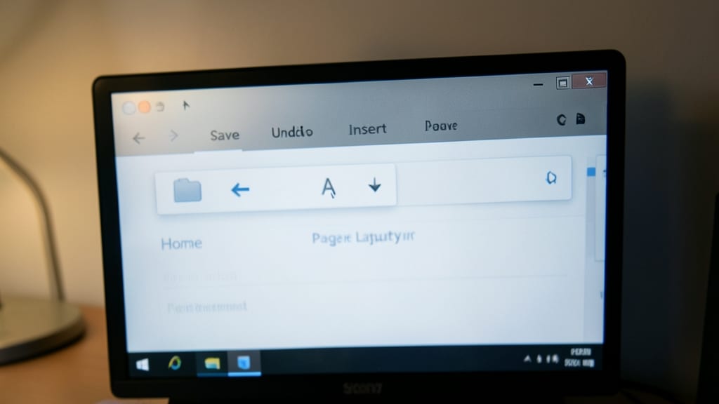 Quick Access Toolbar Customization Options