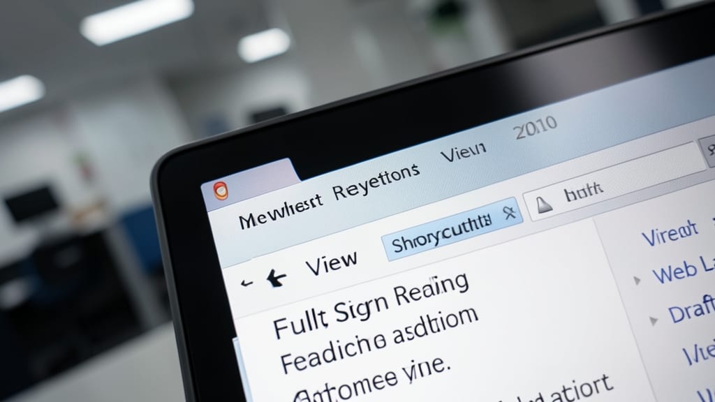 View Shortcuts Button for Custom Layouts