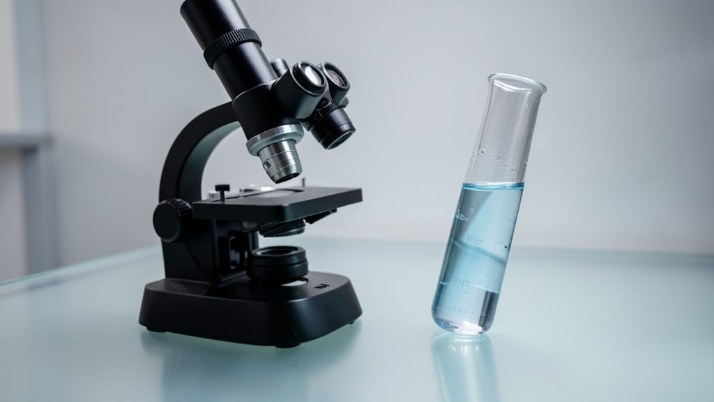 Microscope to Test Tube Science Combo