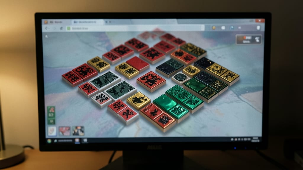 Mahjong Titans Classic Tile Puzzle